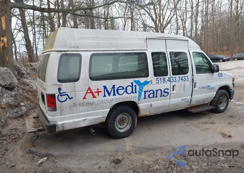 2013 Ford E-350 Super Duty Commercial from USA, damaged, VIN 1FTSS3EL8DDA29994